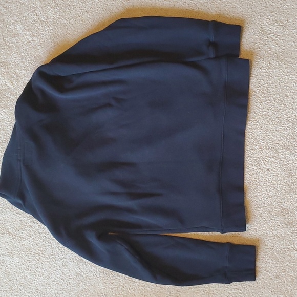 Abercrombie Black Sweatshirt, Men's LG, Super Soft, 70% Cotton, 30% Polyester - Picture 4 of 9